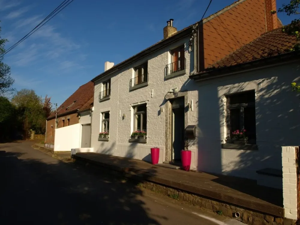 Peinture exterieure maison facade blanc