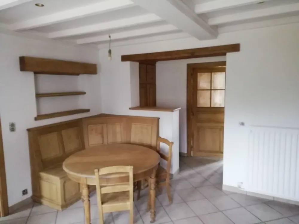 Peinture interieure blanc et bois
