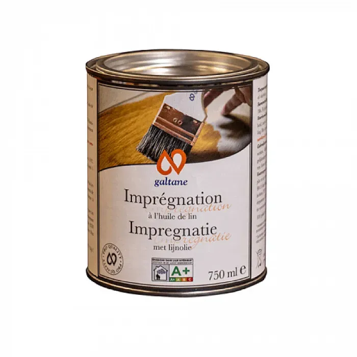 Imprégnation huile de lin medium